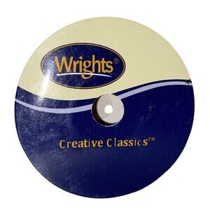 Wright’s Creative Classics Metallic Double E Loop 9ft - Silver Color